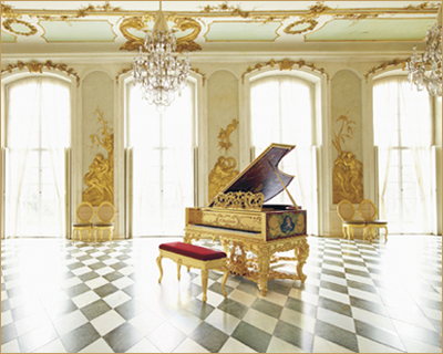 Королевский рояль C.Bechstein в интерьере дворца Сан-Суси Королевский рояль C.Bechstein в интерьере дворца Сан-Суси