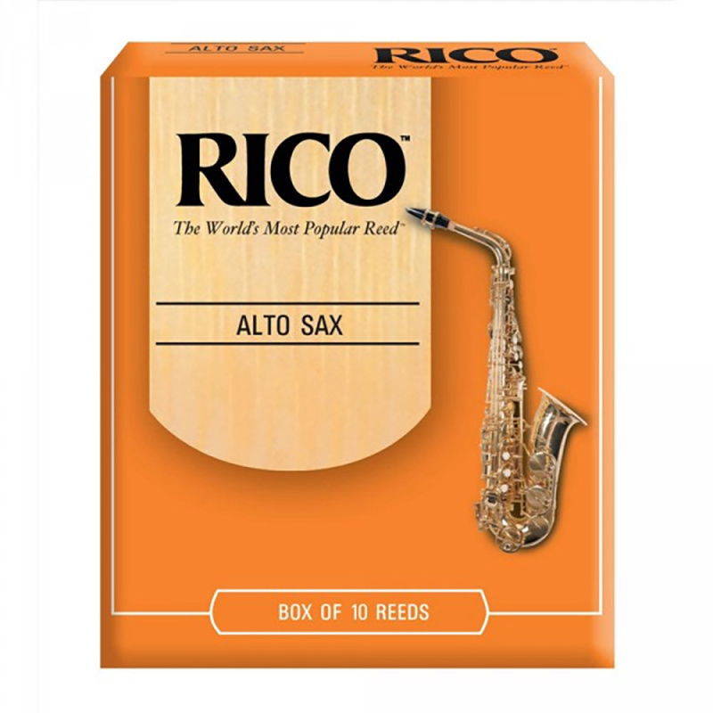Трости для альт саксофона Rico №3,5 (10 шт)