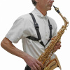 Ремень для альт, тенор и баритон саксофона BG Men XL S43M с металлическим крючком