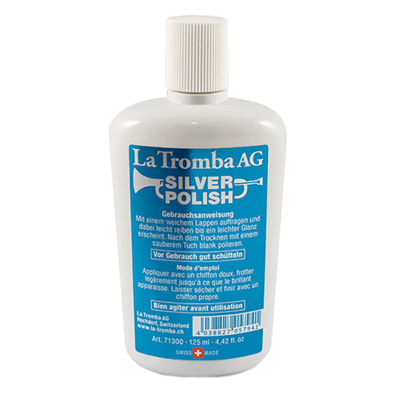 Средство для чистки и полировки серебряных поверхностей духовых La Tromba