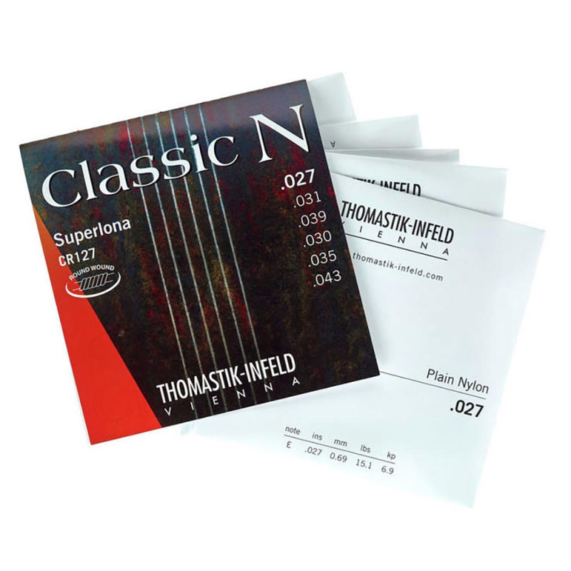 Струны для классической гитары Thomastik Classic N CR127 Light (6 шт)