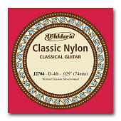 Струна для классической гитары D'Addario Classic Nylon J2704 Ре (D)