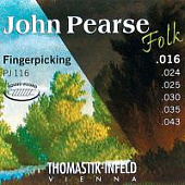 Струны для акустической гитары Thomastik John Pearse PJ116 (6 шт)