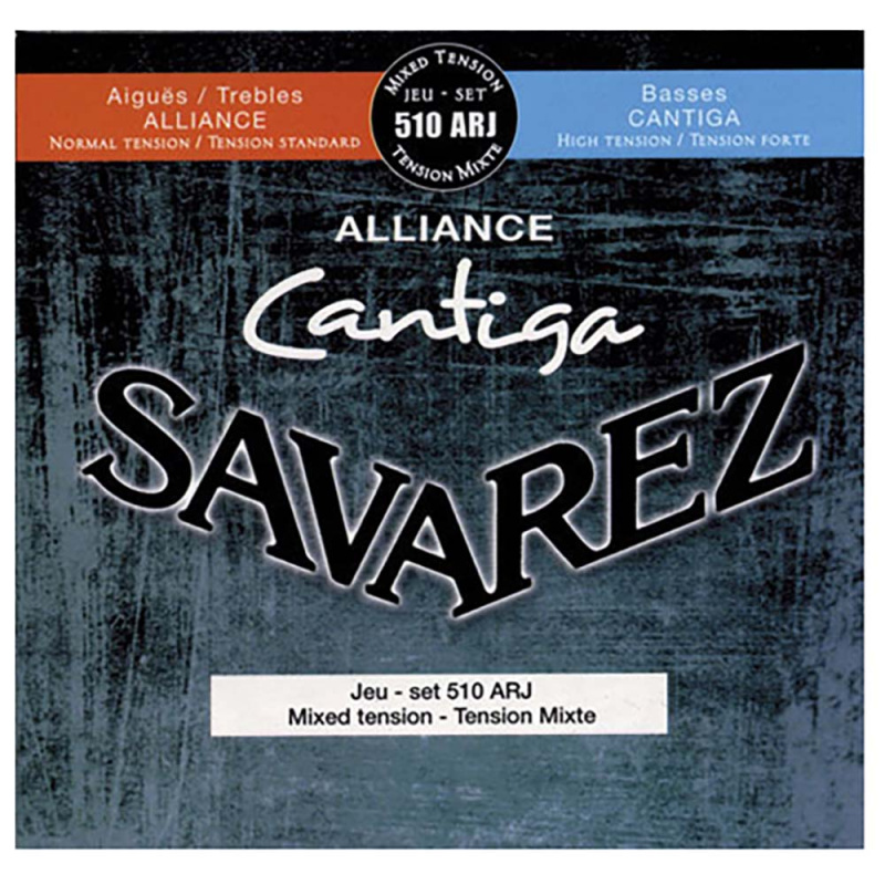 Струны для классической гитары Savarez Alliance Cantiga 510 ARJ Mixed (6 шт)