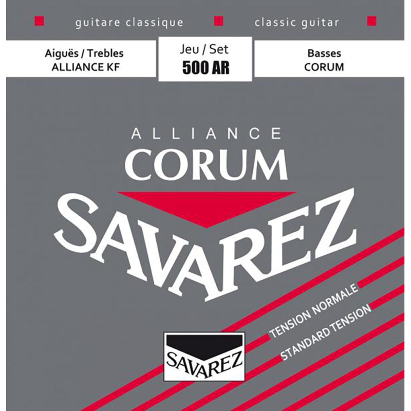 Струны для классической гитары Savarez Corum Alliance 500 AR Normal (6 шт)