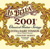 Струны для классической гитары La Bella 2001 Concert Hard (6 шт)