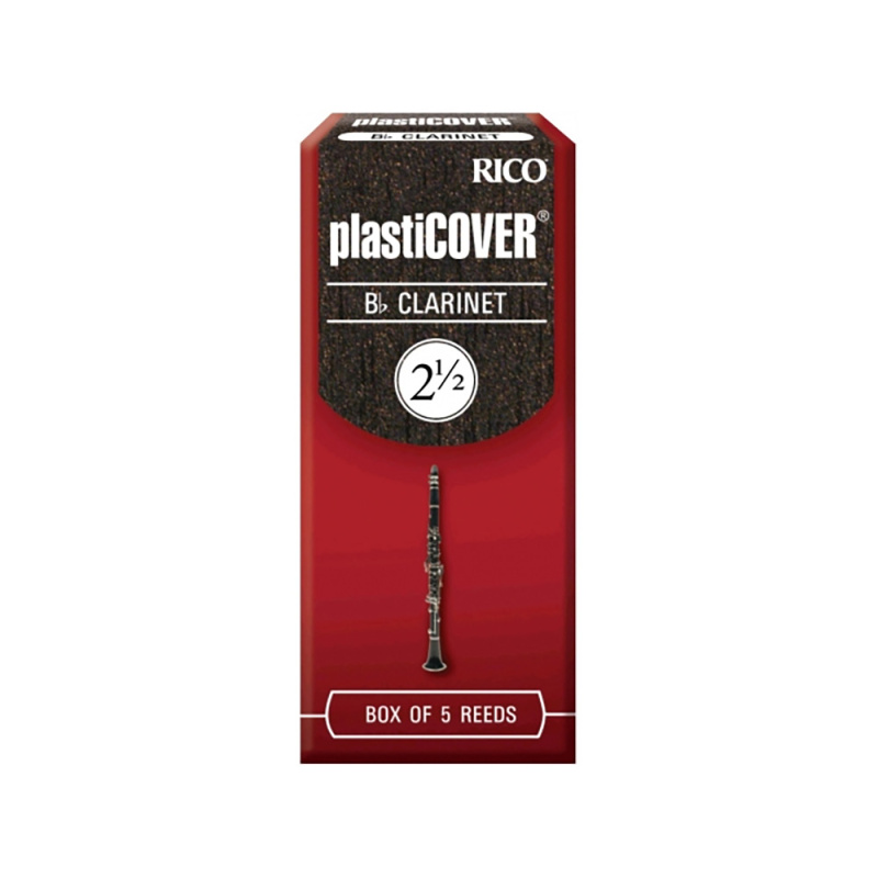 Трости для кларнета Rico Plasticover №2,5 Bb (5 шт)