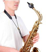 Ремень для саксофона Kuno 901 Gold с металлическим карабином