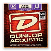 Струны для акустической гитары Dunlop Bronze DAB1152 Medium Light (6 шт)