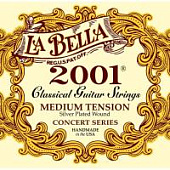 Струны для классической гитары La Bella 2001 Concert Medium (6 шт)