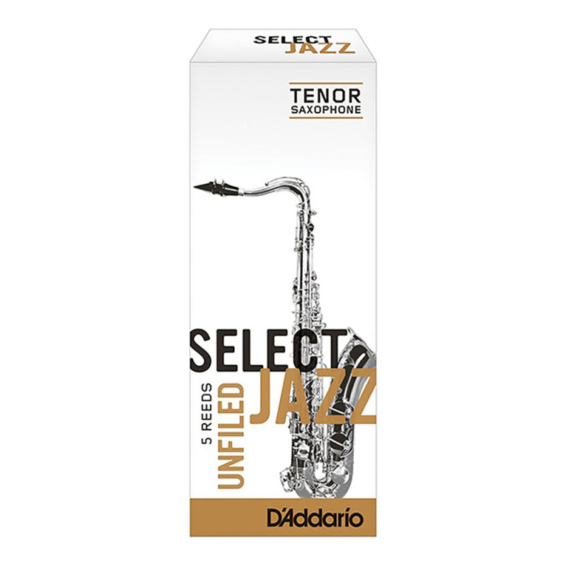 Трости для тенор саксофона Rico Select Jazz unfiled №2M (5 шт)