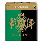 Трости для альт саксофона Rico Grand Concert Select №2,5 (10 шт)