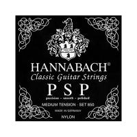 Струны для классической гитары Hannabach PSP Black 850MT Medium (6 шт)