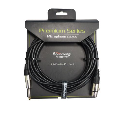 Микрофонный кабель Soundking BB006-5M, джек (штекер) - XLR (гнездо), 5 м
