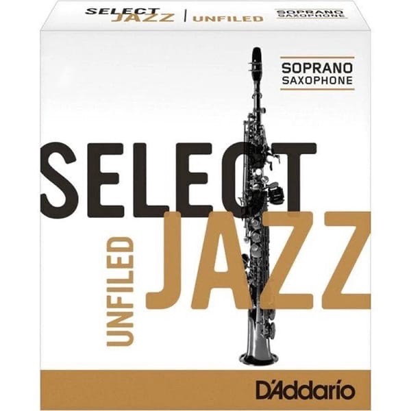 Трость для сопрано саксофона Rico Select Jazz unfiled №2S