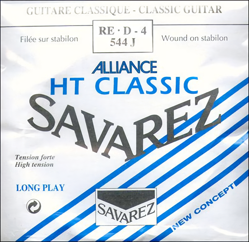 Струна для классической гитары Savarez HT Classic 544 J High Ре (D-29)