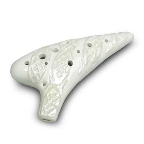 Окарина-альт STL Glimmer 12 отверстий, керамическая, Фа-мажор (F)