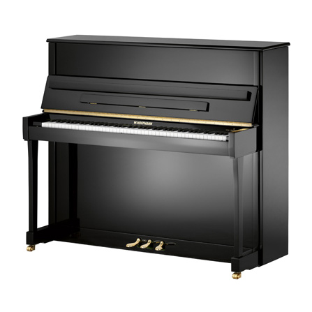 Пианино W. Hoffmann Tradition T 122 черное, полированное