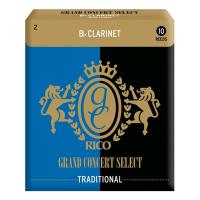 Трости для кларнета Rico Grand Concert Select Traditional №2 Bb (10 шт)