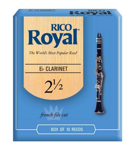 Трости для кларнета Rico №2,5 Eb (10 шт)