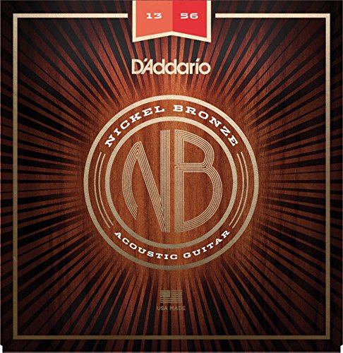 Струны для акустической гитары D'Addario Nickel Bronze NB1356 Medium (6 шт)