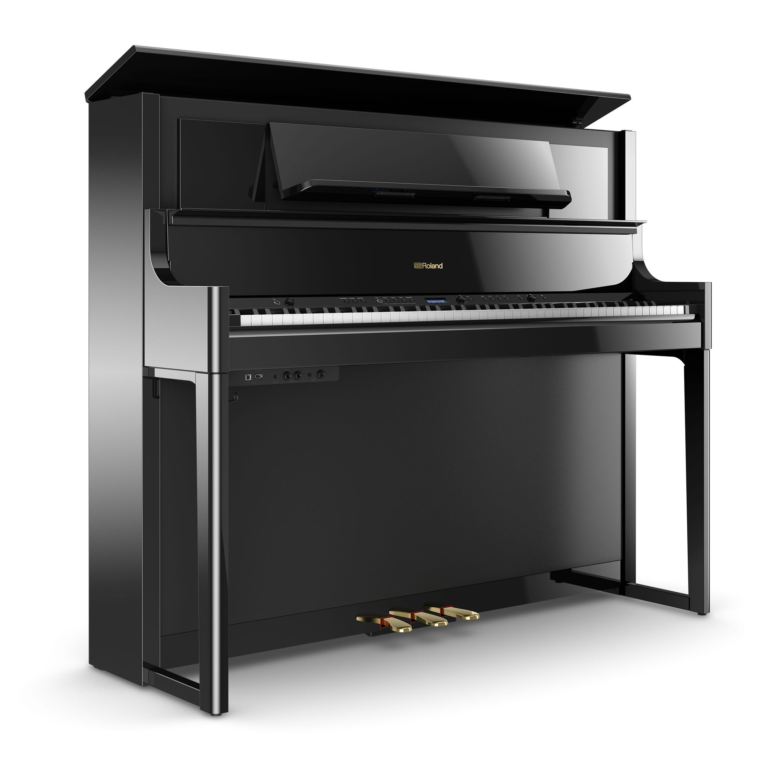 Цифровое пианино Roland LX708-PE черное, полированное
