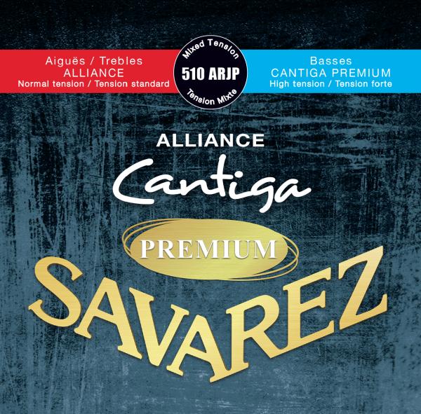 Струны для классической гитары Savarez Alliance Cantiga Premium 510 ARJP Mixed (6 шт)
