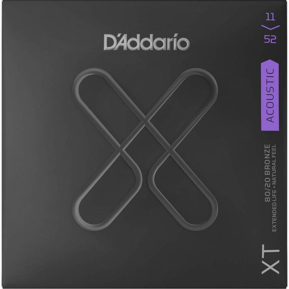 Струны для акустической гитары D'Addario XT XTABR1152 (6 шт)