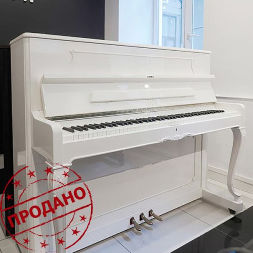 Пианино Petrof Style Chippendale P 118 C1 (BU) белое, полированное