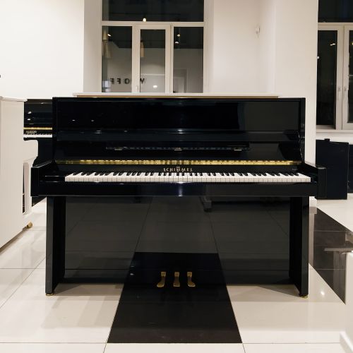 Пианино Schimmel C114 Modern Junior (BU) черное, полированное