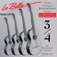 Струны для классической гитары La Bella Model 134 Medium Regular 3/4 (6 шт)