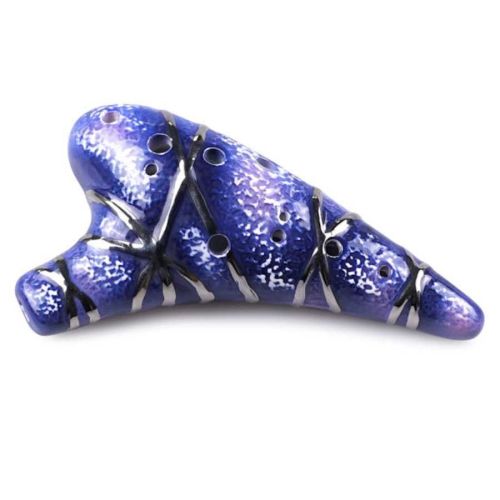 Окарина-альт STL Element Lightning 12 отверстий, керамическая, Фа-мажор (F)