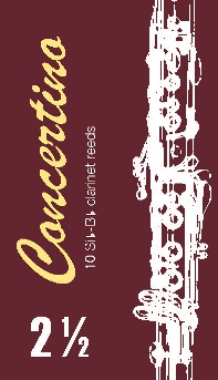 Трости для кларнета Fedotov Reeds Концертино №2,5 Bb (10 шт)
