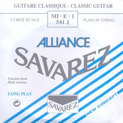 Струна для классической гитары Savarez Alliance 541J High Ми (E)