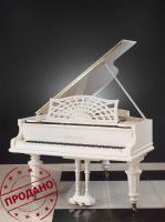 Рояль C. Bechstein А 185, 1909 г. (BU) белый полированный, система климат-контроля Dampp-Chaser