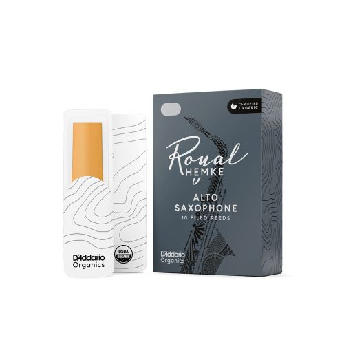 Трости для альт саксофона D'Addario Organic Royal Hemke №3,0 (10 шт)