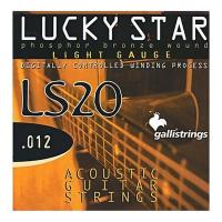 Струны для акустической гитары Galli Lucky Star LS1254 Light (6 шт)