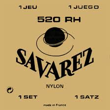 Струны для классической гитары Savarez Traditional 520 RH High (6 шт)