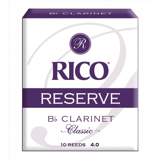 Трости для кларнета Rico Reserve Classic (Old Style) №4 Bb (10 шт)