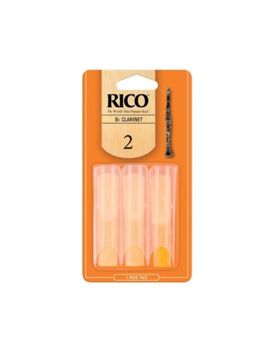 Трости для кларнета Rico №2 Bb (3 шт)