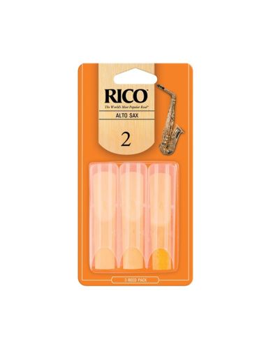Трости для альт саксофона Rico №2 (3 шт)