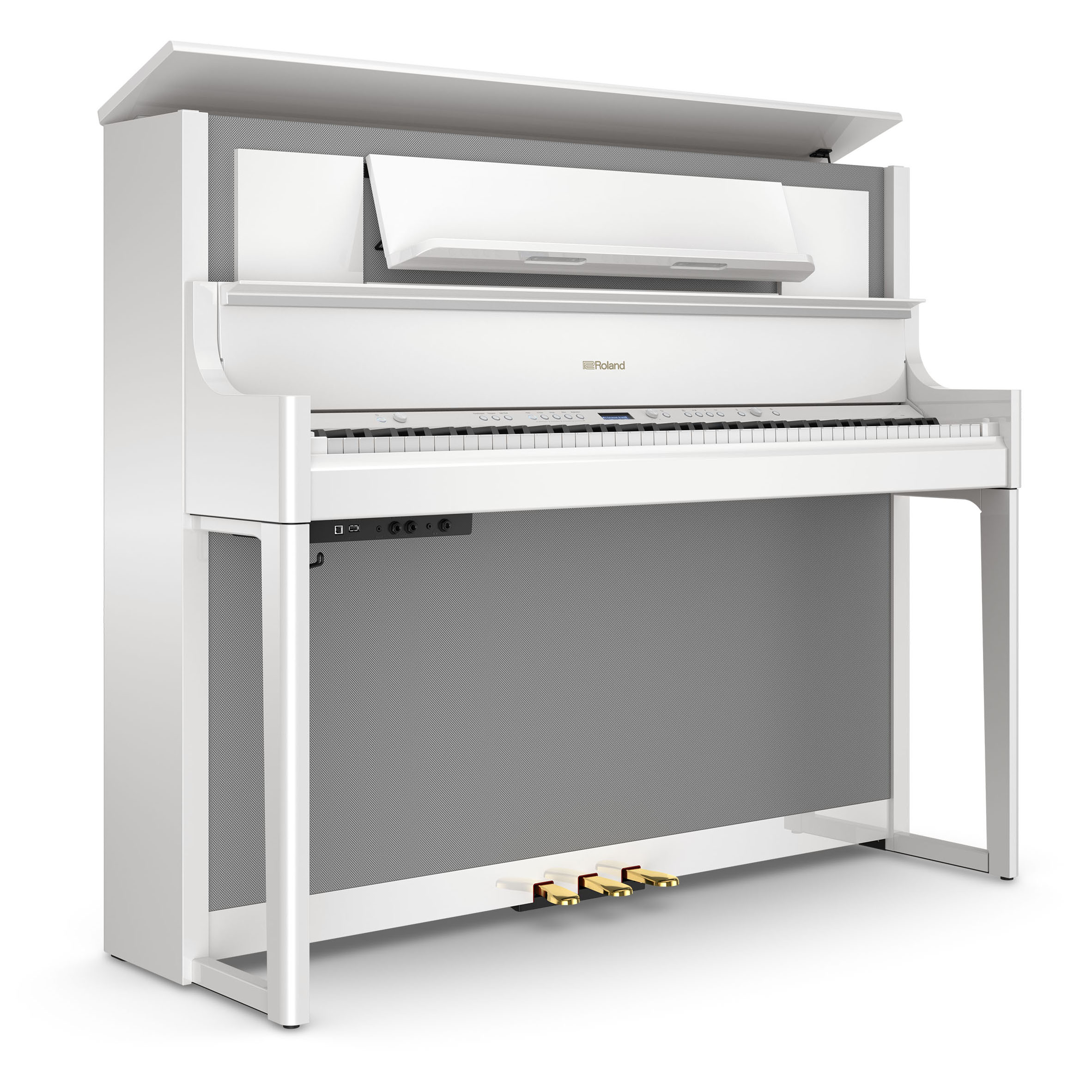 Цифровое пианино Roland LX708-PW белое, полированное