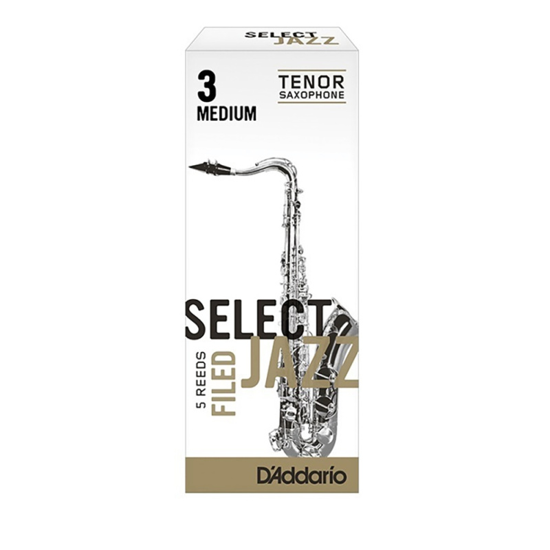 Трости для тенор саксофона Rico Select Jazz filed №3M (5 шт)