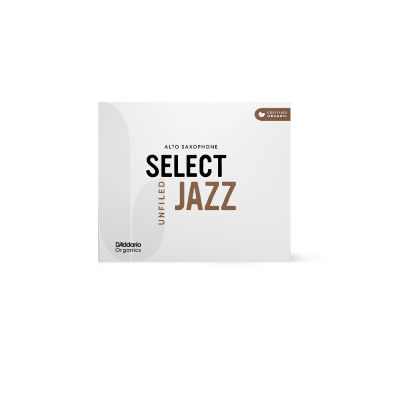 Трость для альт саксофона D'Addario Organic Select Jazz filed №3S
