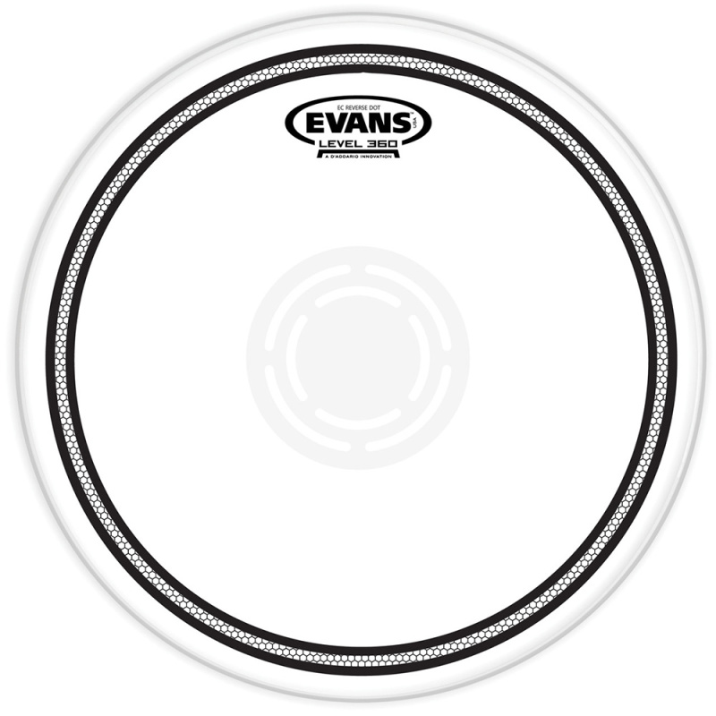Пластик для малого, том и тимбалес барабана Evans Reverse Dot EC 13"