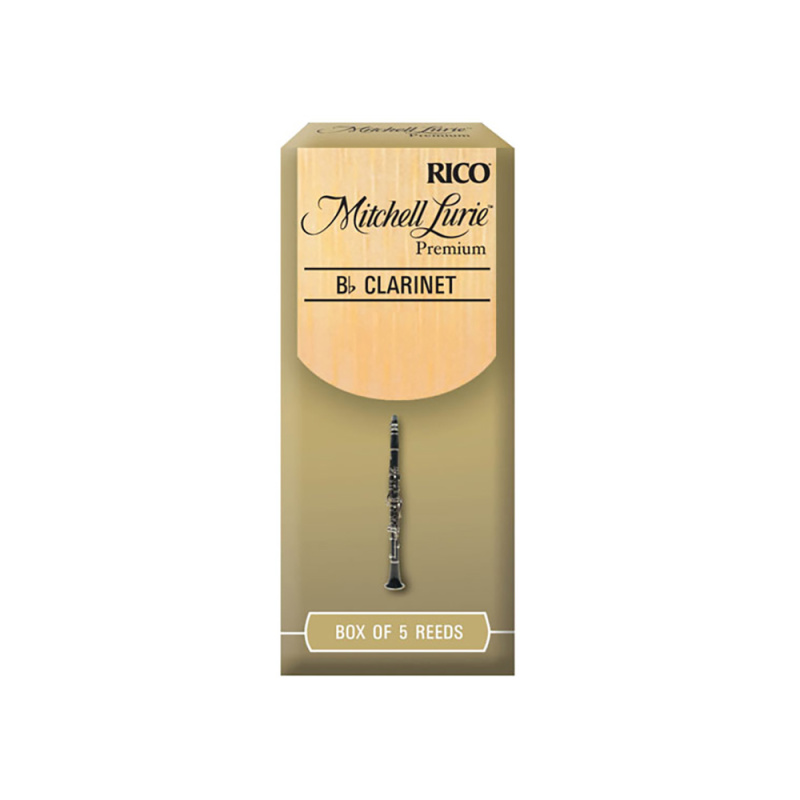 Трости для кларнета Rico Mitchell Lurie Premium №4,5 Bb (5 шт)
