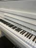 Пианино C. Bechstein Millenium 116 (BU)  белое, полированное, отделка хром, цифровая система Vario