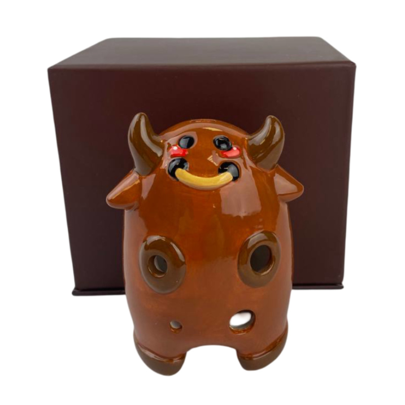 Окарина FengYa Chinese Zodiac Бык 6 отверстий, керамическая