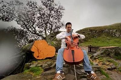 Виолончелист оплакивает срубленное дерево в Sycamore Gap при помощи сольной композиции