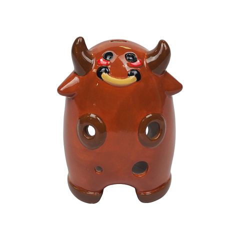 Окарина FengYa Chinese Zodiac Бык 6 отверстий, керамическая